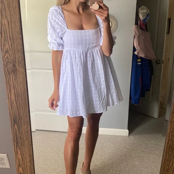 summer dress for women mini European City Fit & Flare Mini Dress